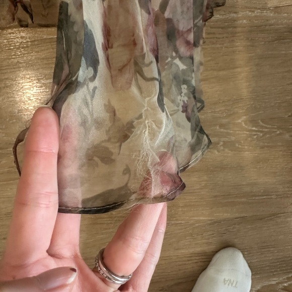 Lulu's Strapless Floral Maxi Dress - Picture 4 of 6